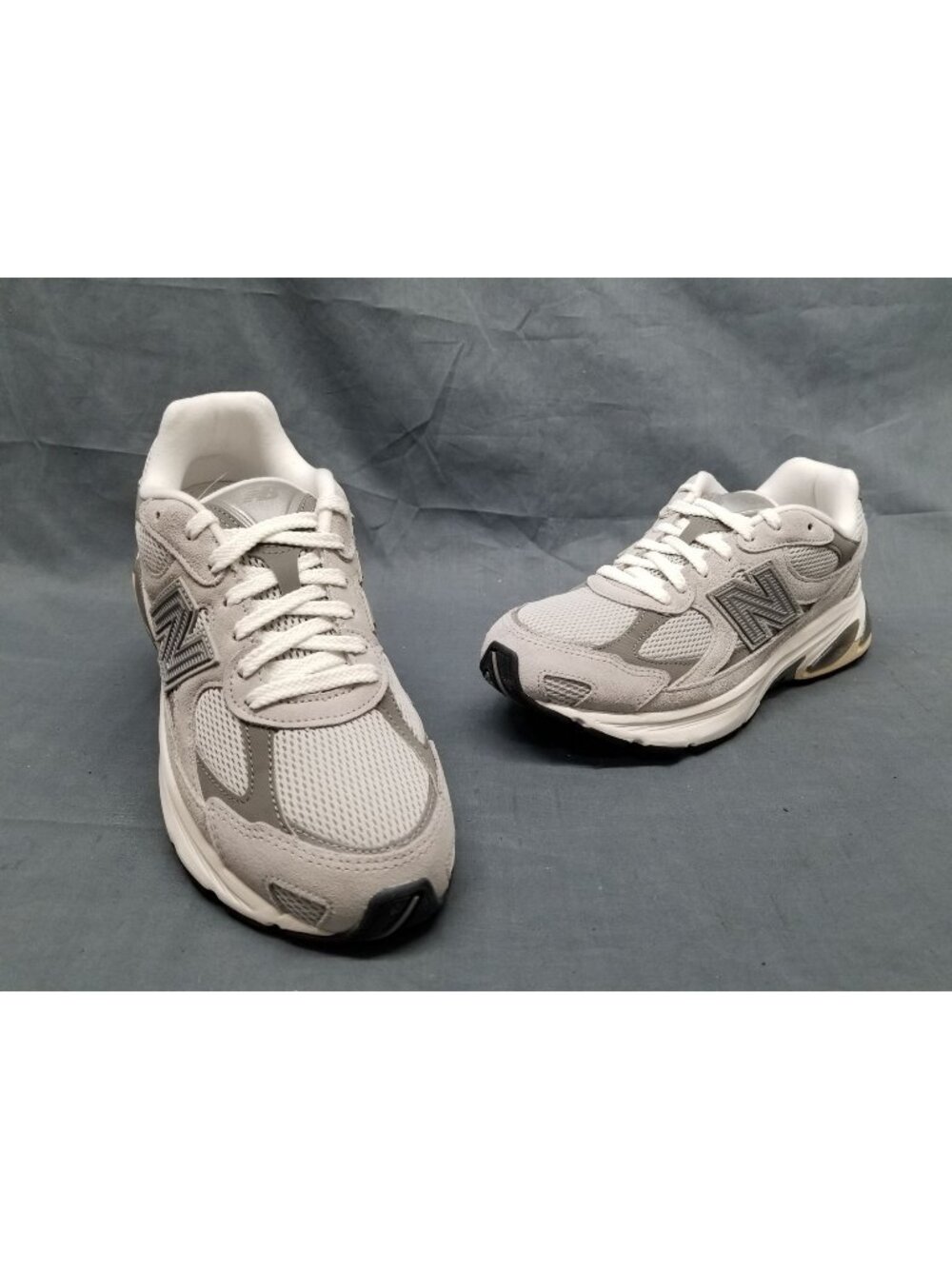 New Balance 2010 White Grey Sneakers U201011N Men's Size 12 NEW NO BOX!
